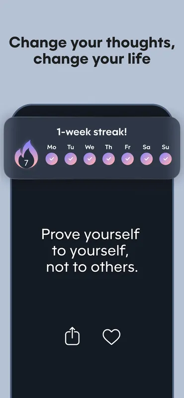 Motivation app screenshot 2