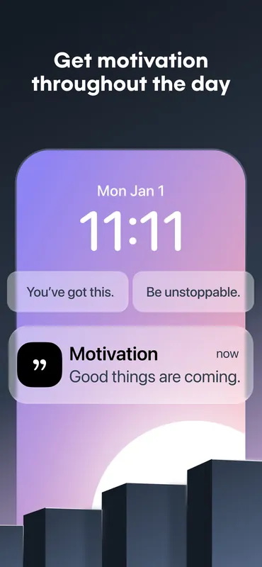 Motivation app screenshot 1